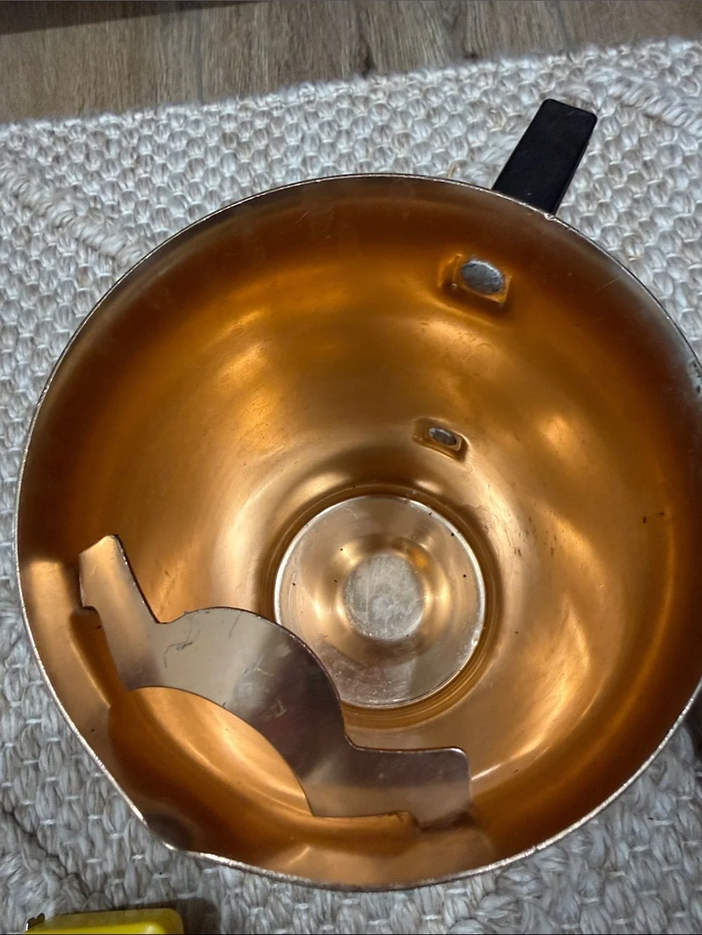 MCM Vintage Color Craft Aluminum Pitcher - Midcentury Serveware- copper
